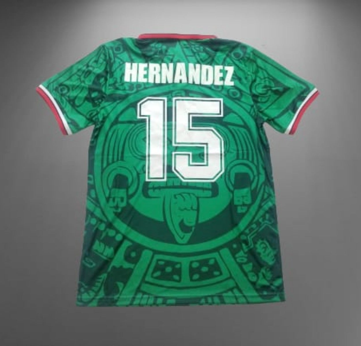 Mexico retro soccer jersey