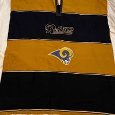 LA Rams Vintage Handmade Poncho