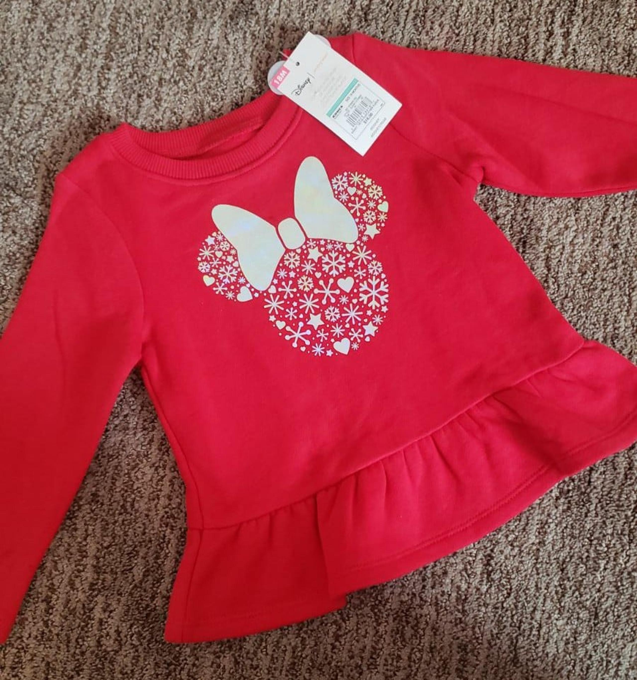 Baby girl Disney minnie mouse sweater