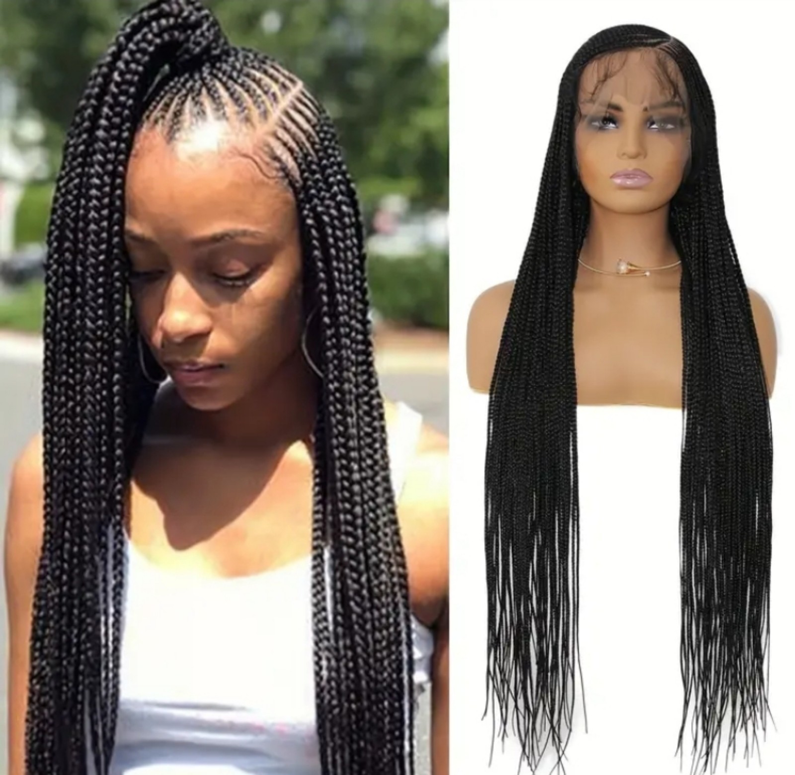 36 Braided Wig
