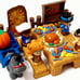 Fisher Price Little People THANKSGIVING CELEBRATION PILGRIMS INDIANS FRIENDS