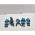 Lucario Riolu lot figures toy ﻿Finger Puppet Bandai Nintendo Tomy Tretta Ga Ole