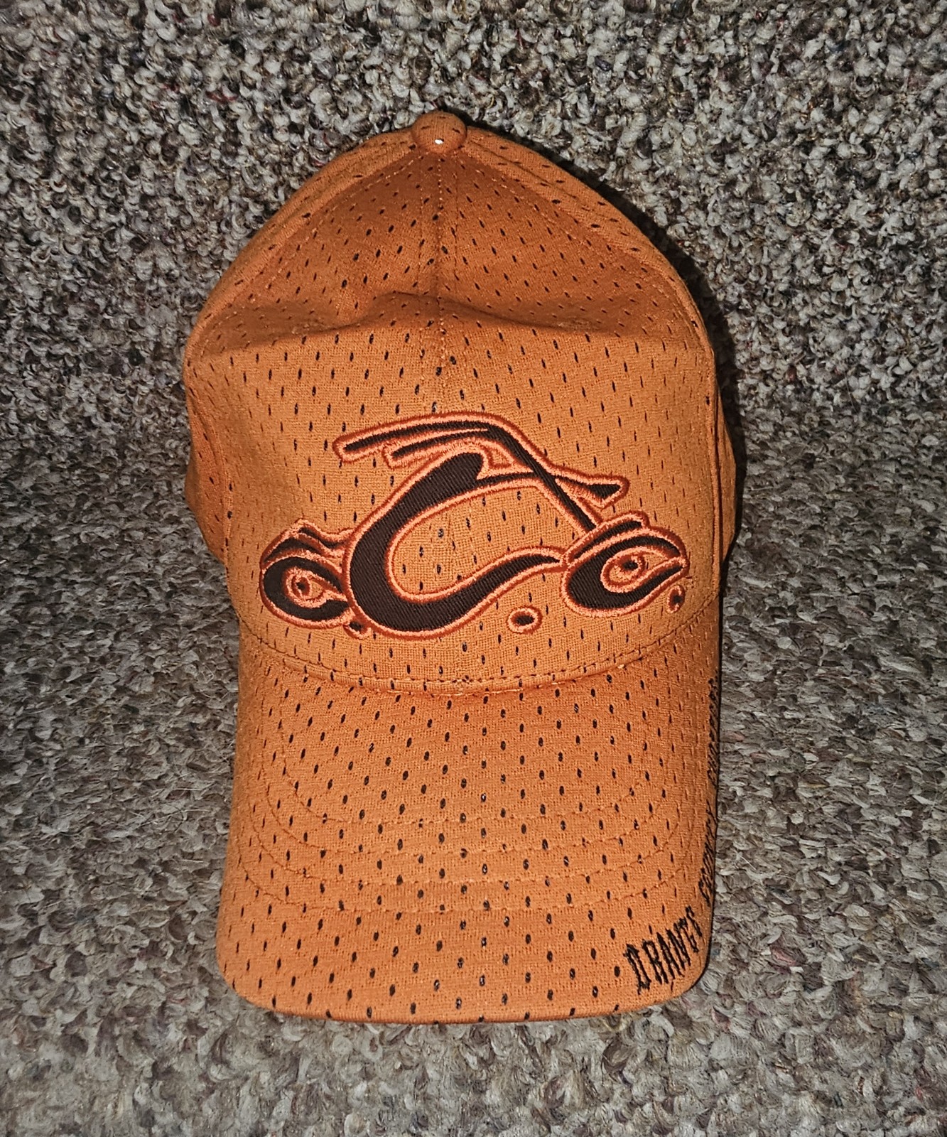 (2) ORANGE COUNTY CHOPPERS HATS