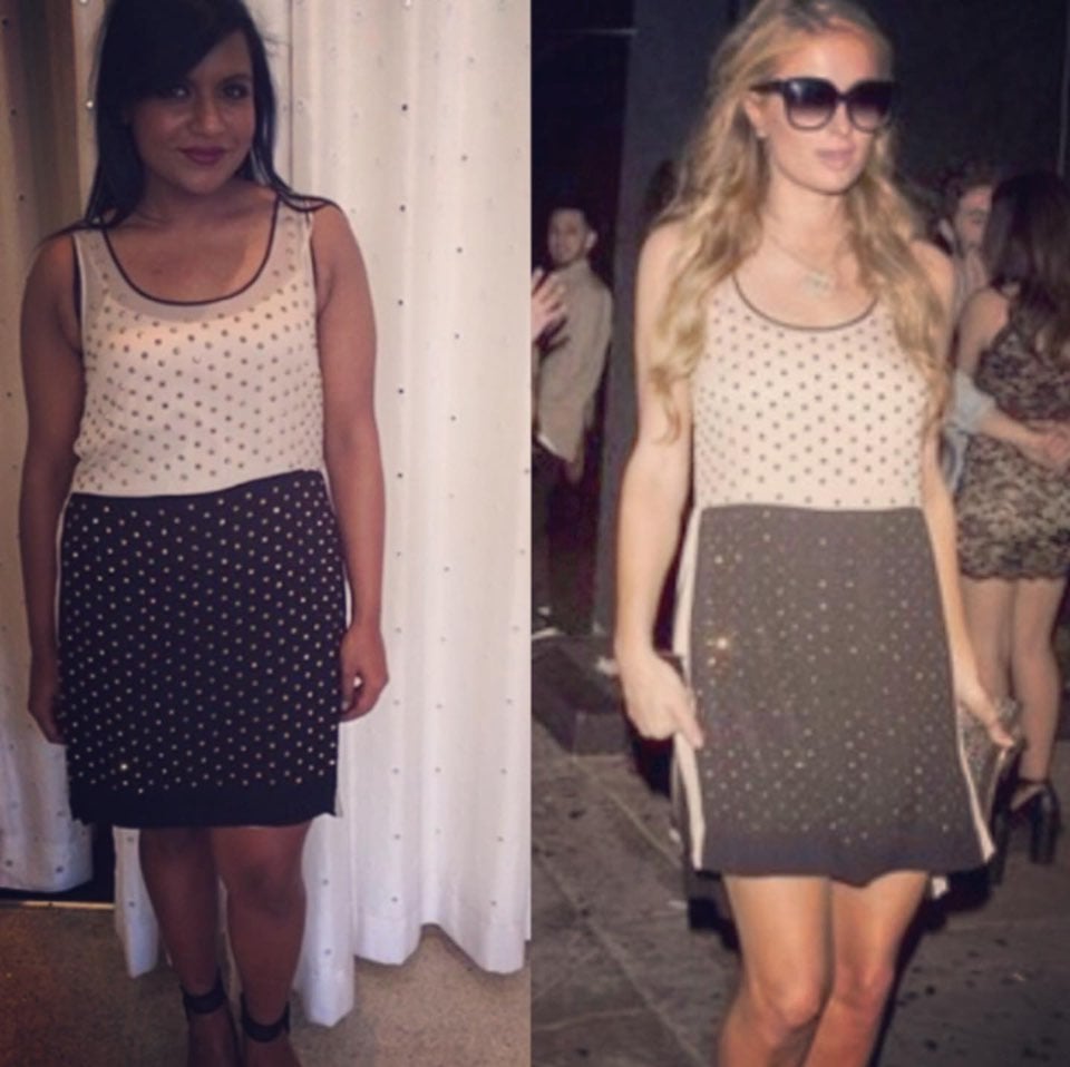 DVF Abrielle studded shesth dress
