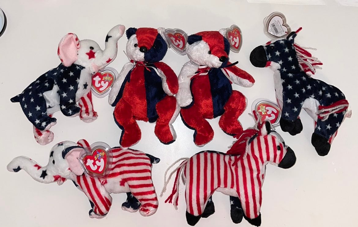 TY BEANIE BABIES RARE LOT