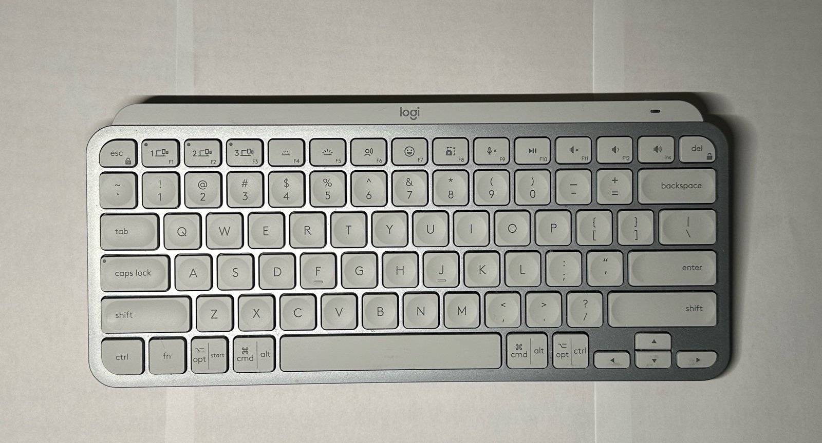 Logitech MX Keys Mini for Mac Wireless Keyboard, Compact, Bluetooth