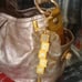 Coach Parker two-tone gold hobo bag