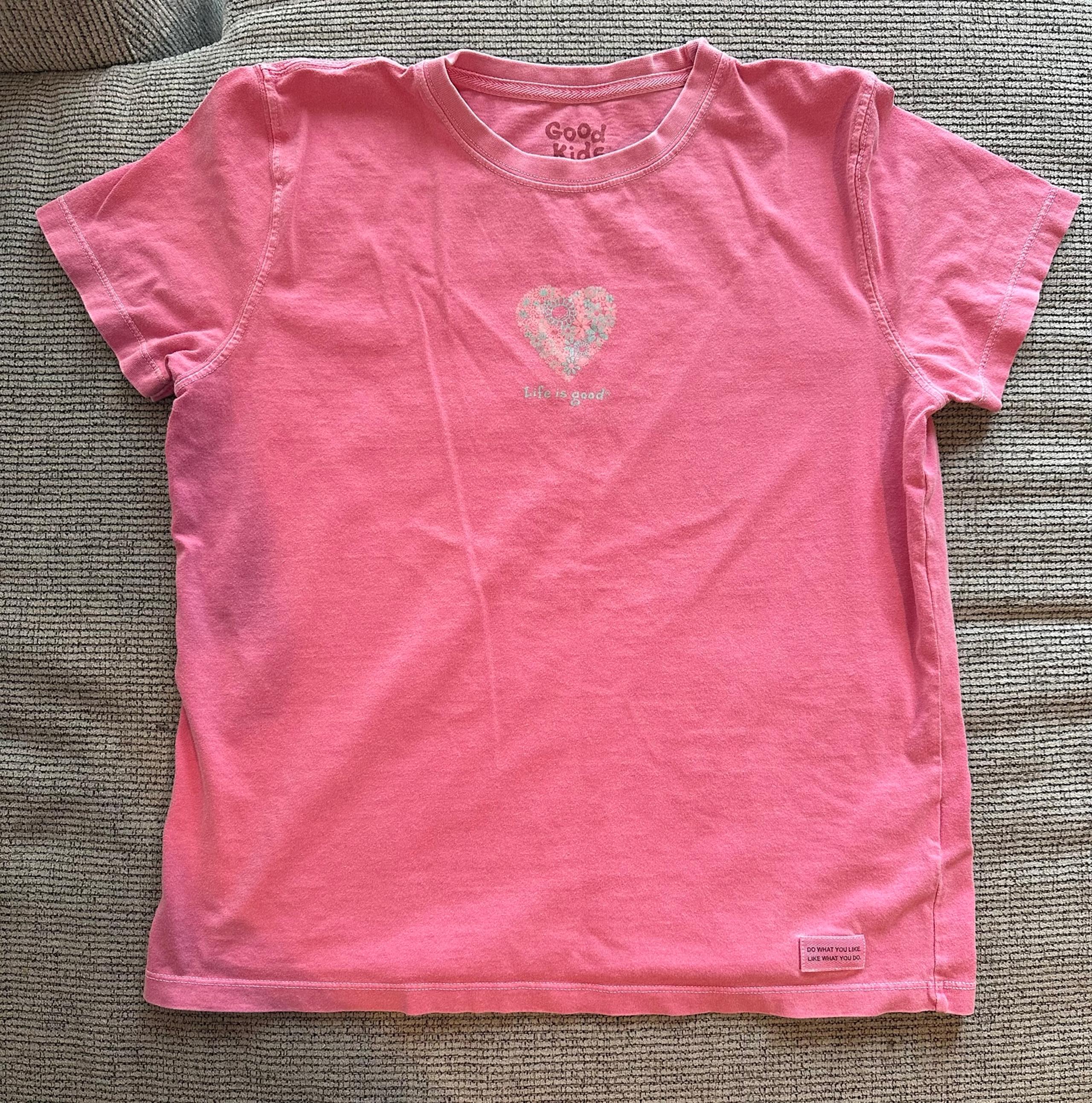 Life is Good girls shirt size XL 12-14