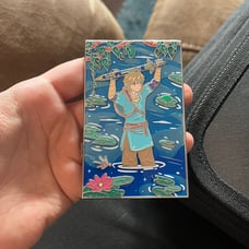 Monocacybottom Legend of Zelda Fantasy Enamel Pin