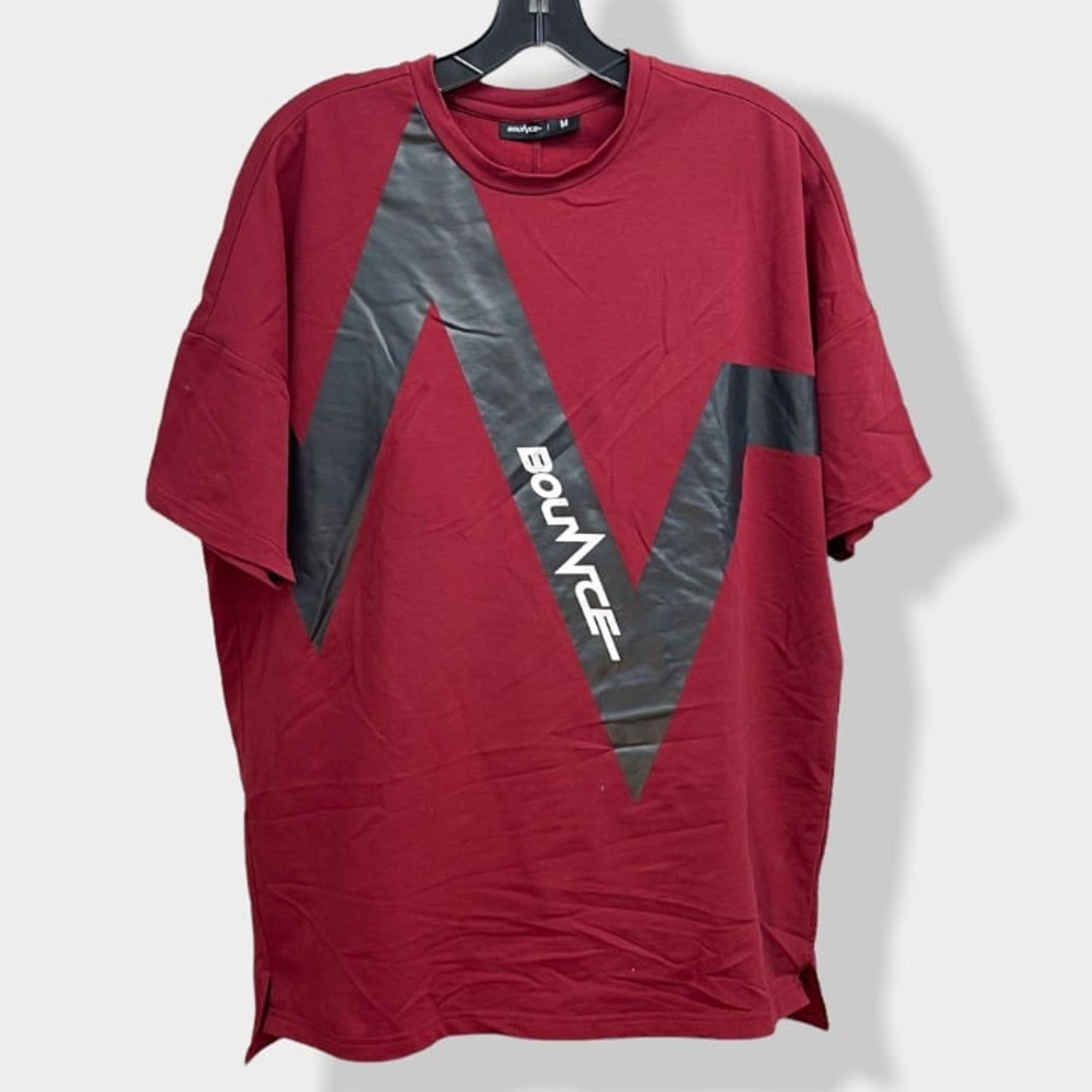 BOUNCE Red Graphic T-Shirt