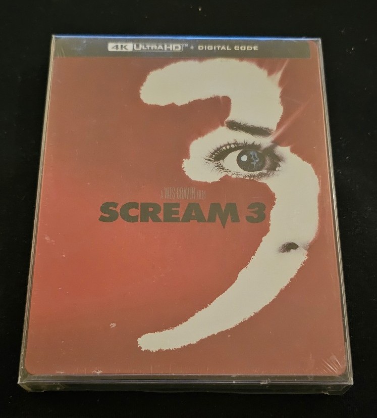 scream 3 4k steelbook