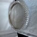 Sterling Silver Vintage high end hinged bangle with lots of CZs