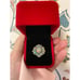 Natural Opal Statement Ring, Women's Australian Opal Flower Ring, White Opal