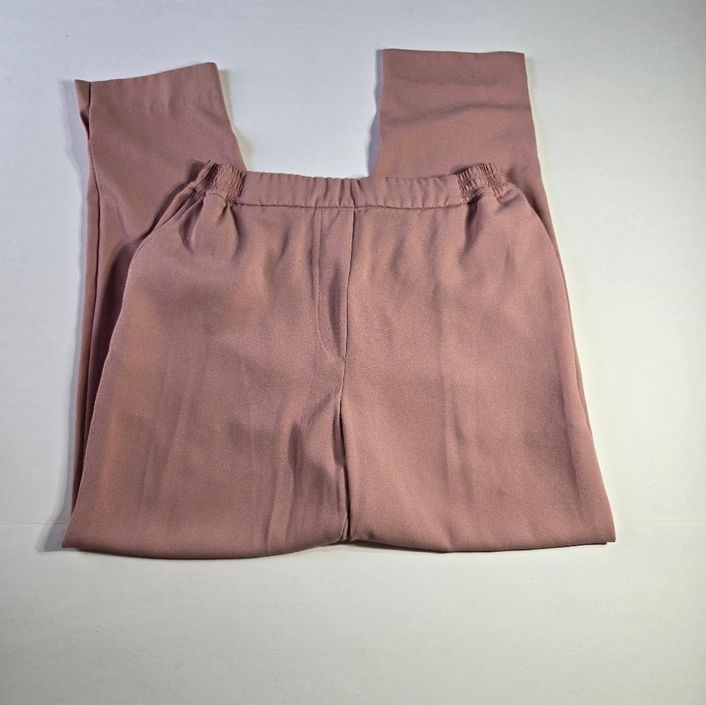 Anthropologie Blush Pink Lightweight Trouser Pants