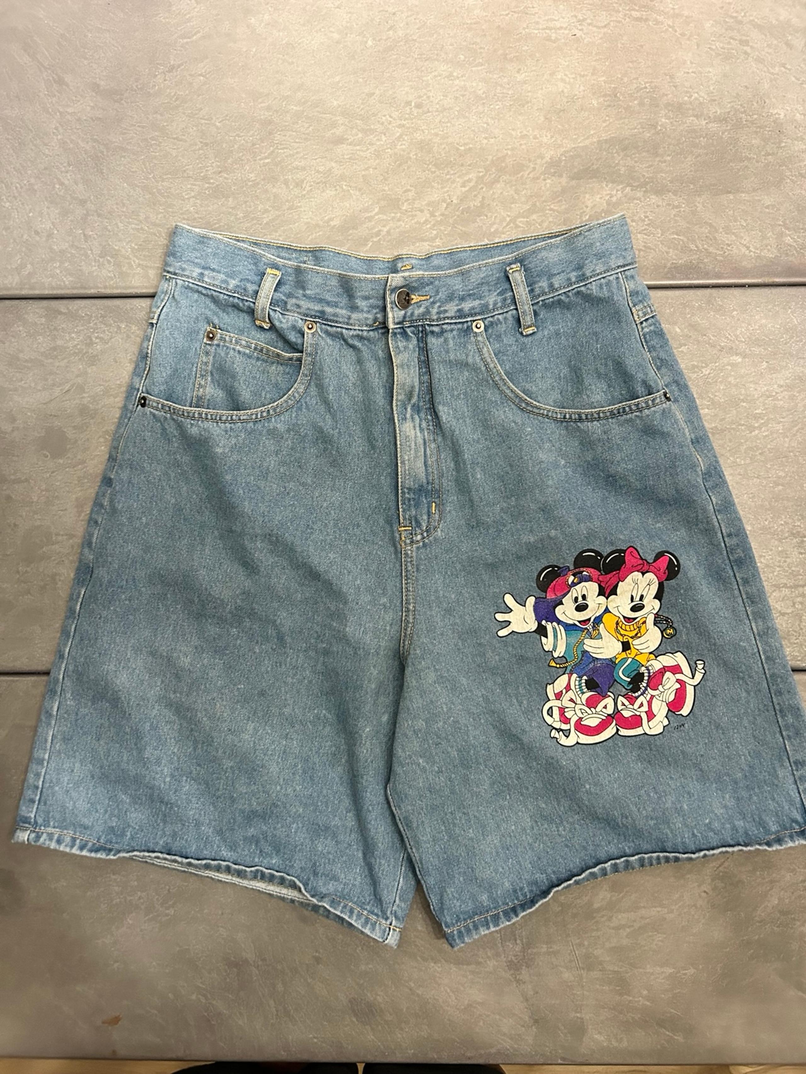 Vintage Mickey and Minnie Jorts