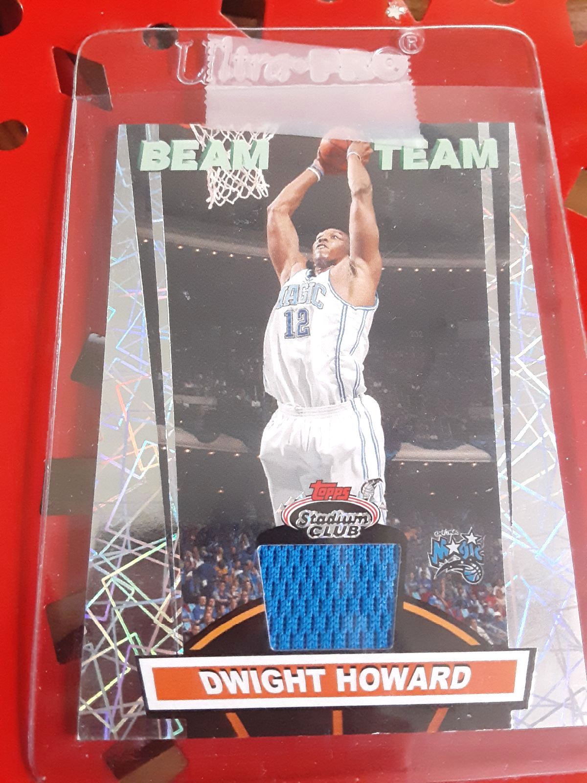 2007 TOPPS DWIGHT HOWARD JERSEY CARD