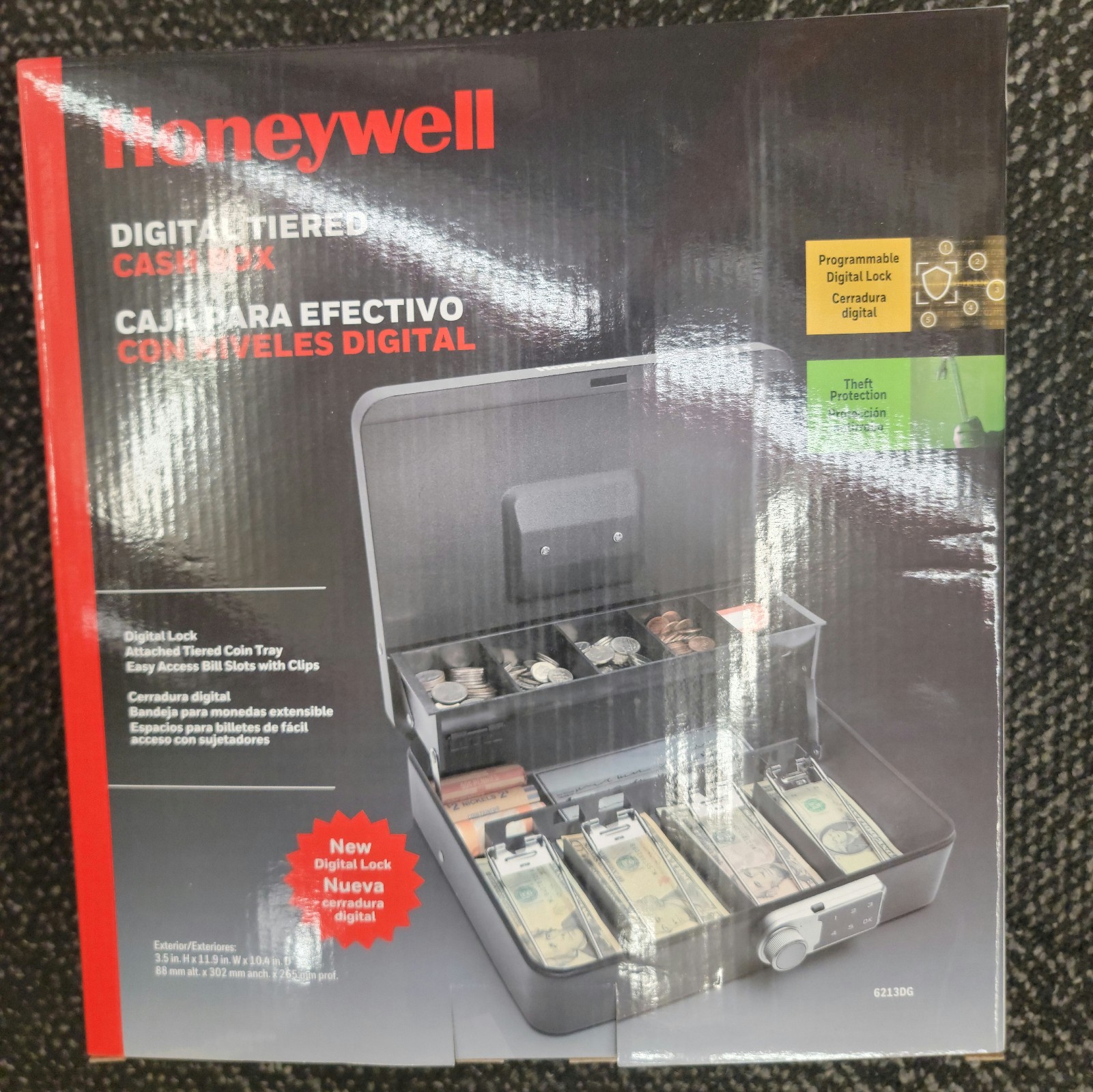 Digital altered cash Box
