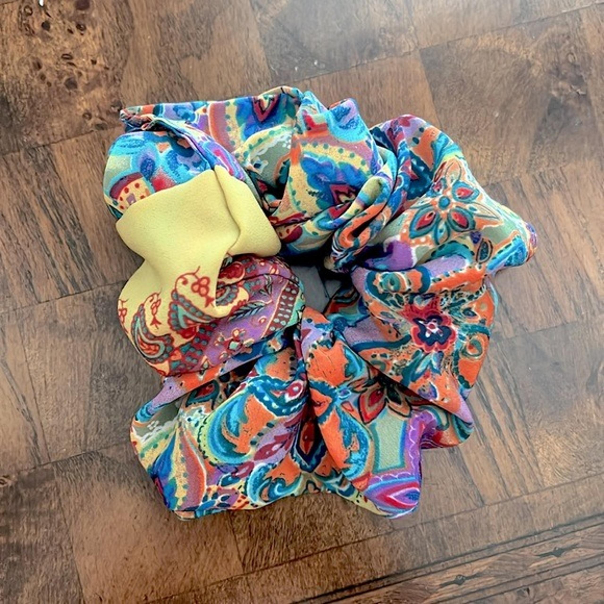Bohemian Colorful Scrunchie