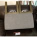 SIMPLIHOME Milltown 26 Inch Wide Rectangle Ottoman Bench Grey Footstool, Linen