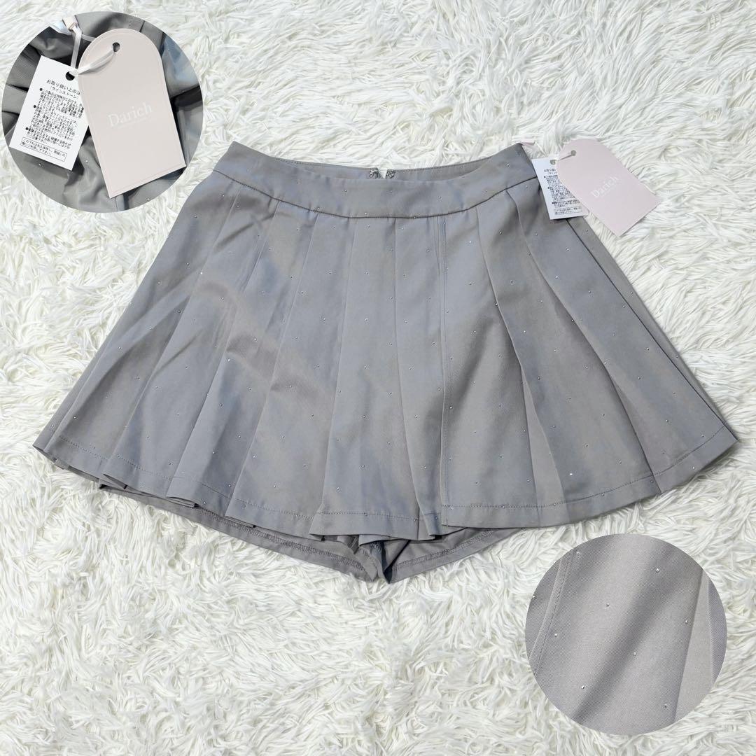 ✨Unused✨ Darich 24AW Pleated Wrap Studded Shorts