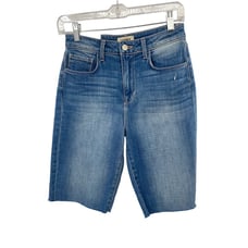 NWT L'AGENCE CICELY HIGH RISE BERMUDA SHORT SIZE 24 jeans