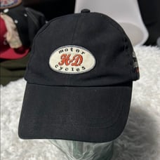 Harley Davidson Black Embroidered Adjustable Cap Genuine