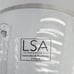 LSA International Clear Glass Vase Handcrafted & Mouthblown in Poland 9 1/2