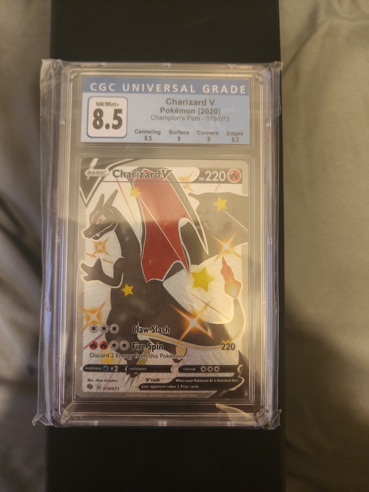 Shiny Charizard V Champion Path - CGC Graded