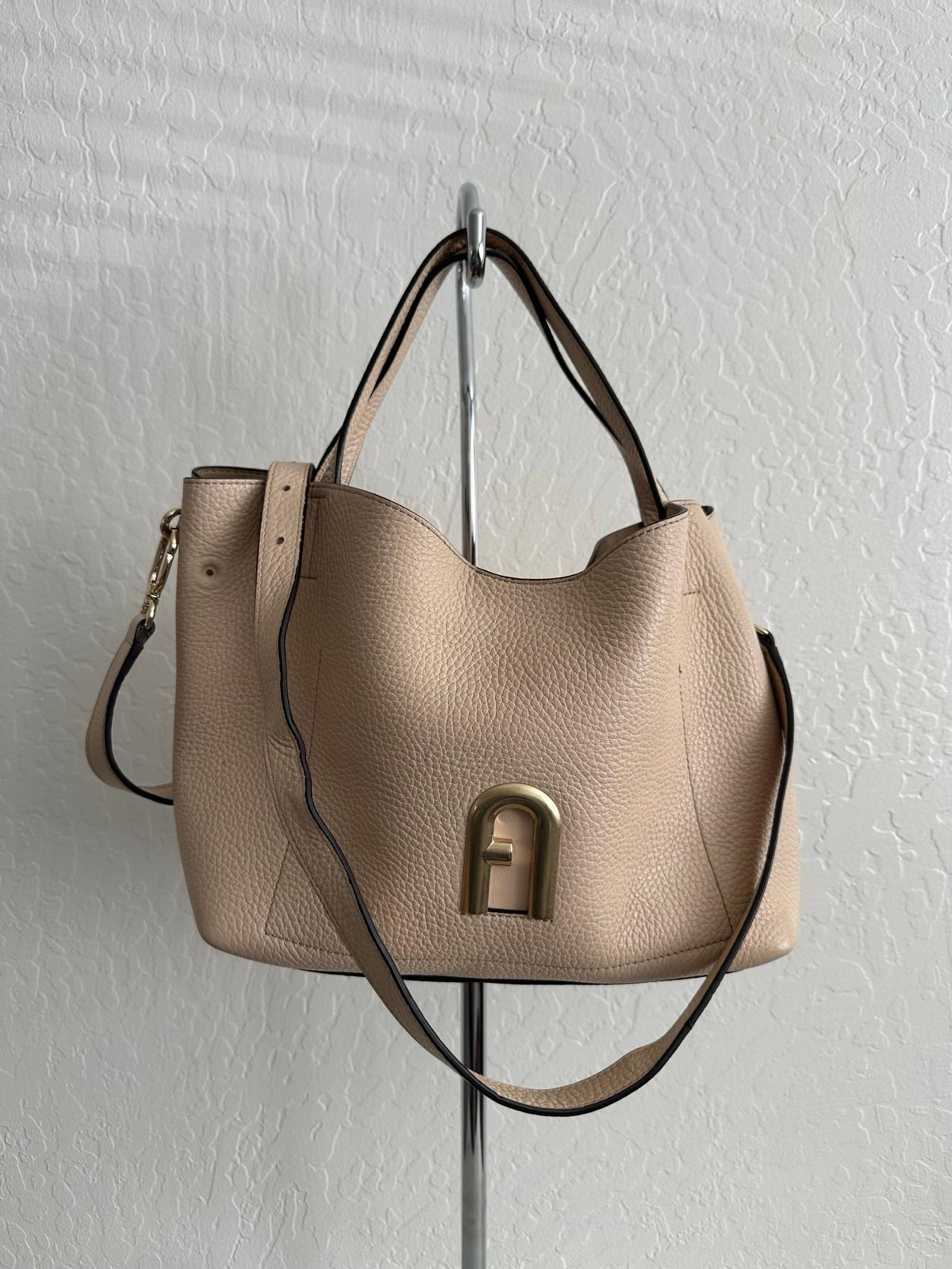 FURLA Primula Shopper Leather Shoulder Bag