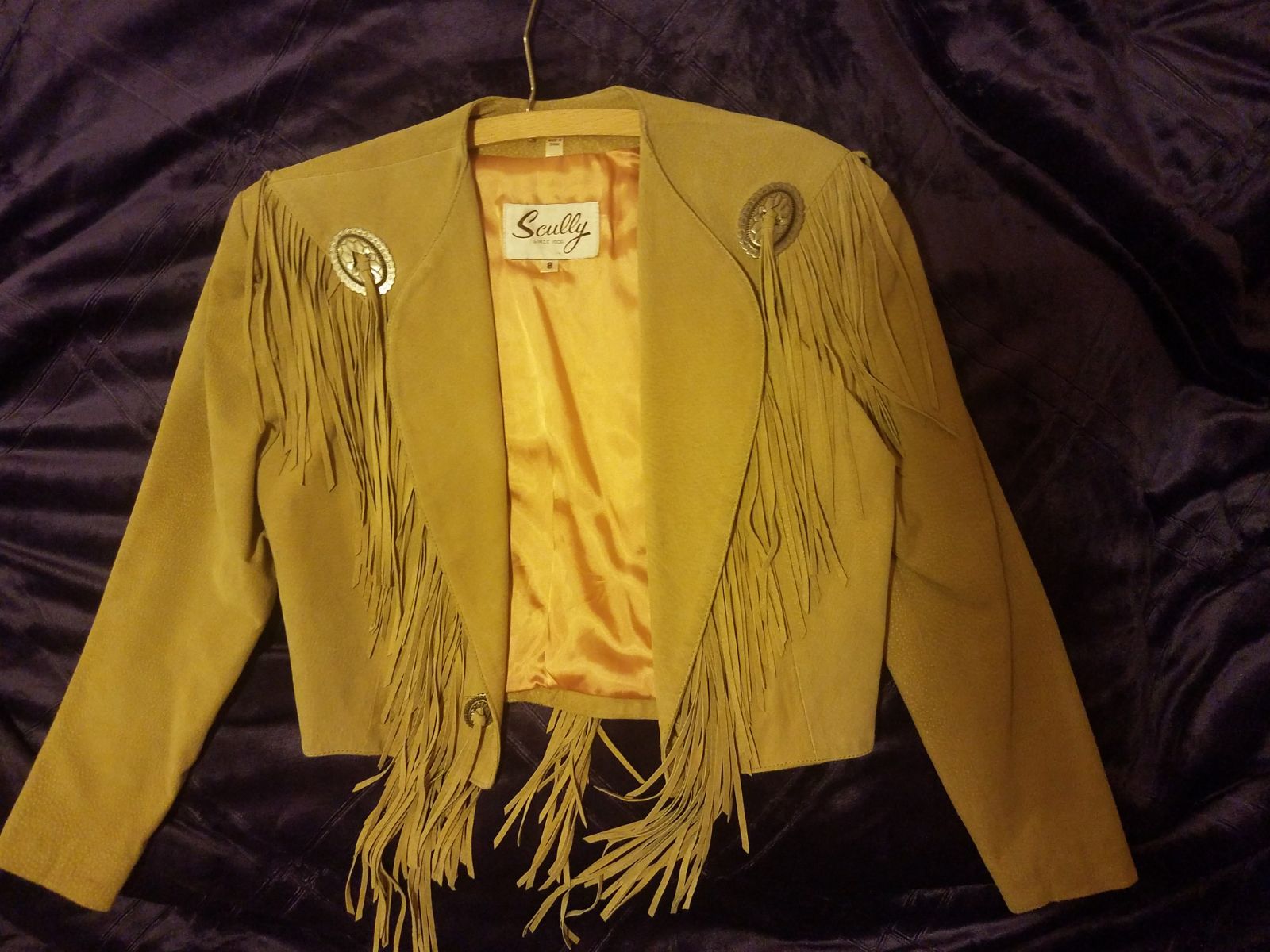 Vintage Scully Suede Bolero Jacket