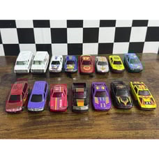 Vintage 1/64 Diecast Yatming Mixed Lot of 15 - Porsche 911, RX-7, Dodge Caravan