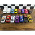 Vintage 1/64 Diecast Yatming Mixed Lot of 15 - Porsche 911, RX-7, Dodge Caravan