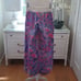 Lilly Pulitzer Womens The Beach Pant Linen Tropical Iris Blue/Pink Print Size XS