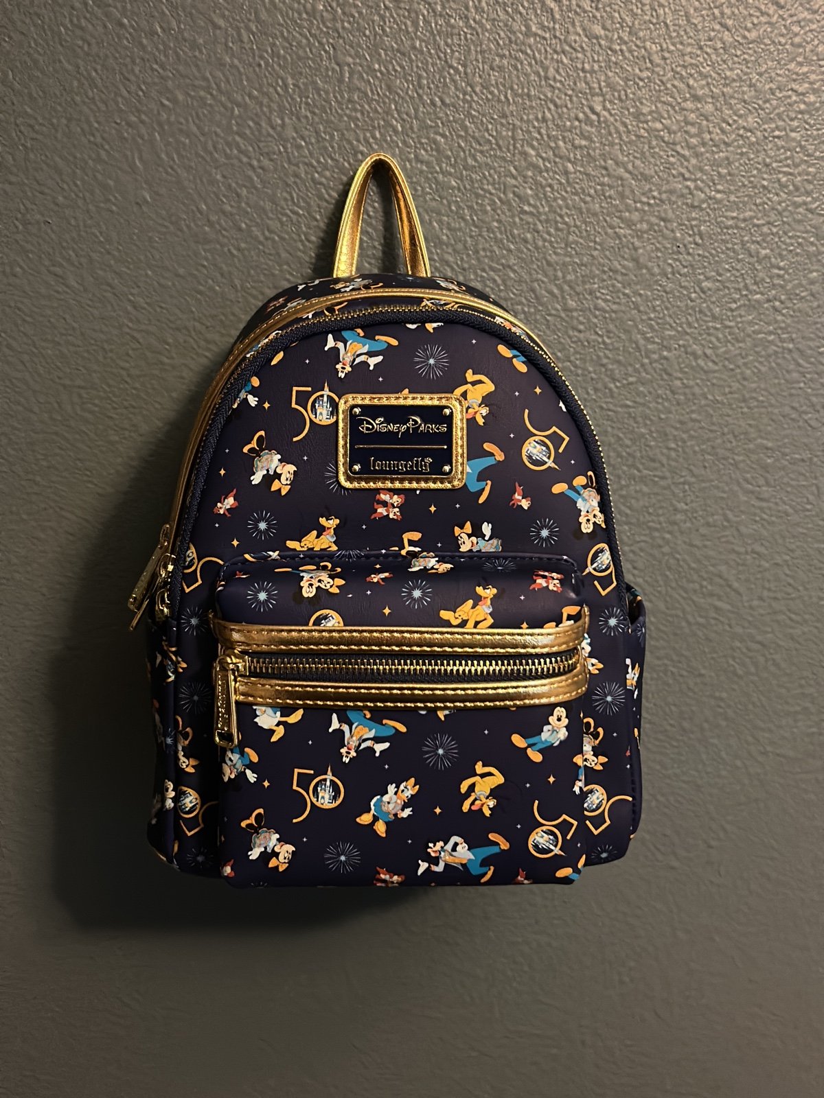 Disney World 50th Anniversary Loungefly Backpack