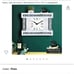 Beautiful desk or wall clock