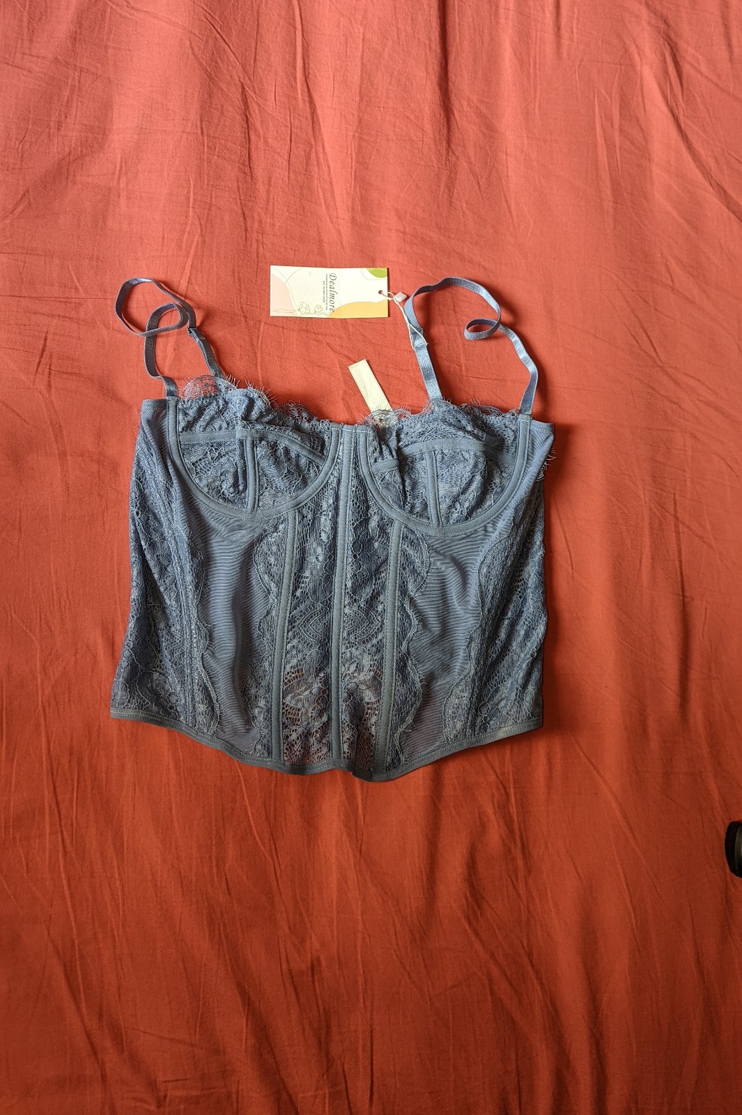 Dealmore Croset Top Sz M. New.