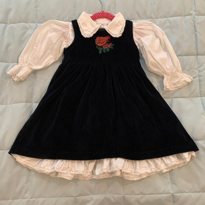 Vtg Cornelloki by April Cornell dress 1