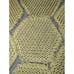 7 Piece Handmade Crochet Doily Set - Table Settings Yellow Brown Vintage