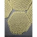 7 Piece Handmade Crochet Doily Set - Table Settings Yellow Brown Vintage