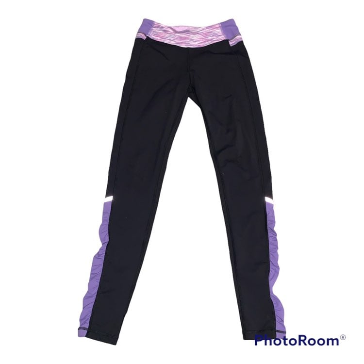 IVIVVA Lululemon Black Pants Leggings Tights 12