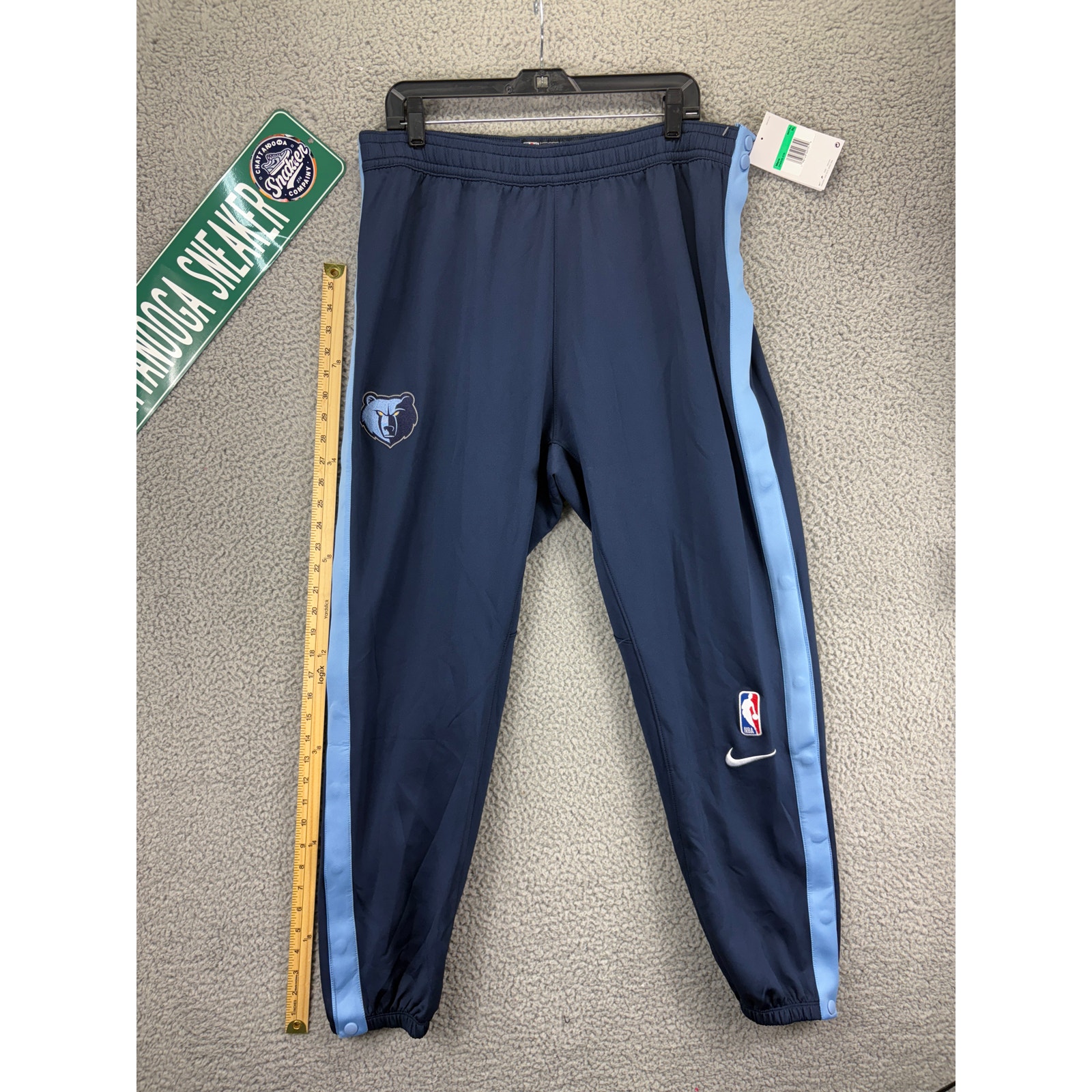 Nike Memphis Grizzlies Tear Away Basketball Pants Mens XL Player Issue NBA NEW