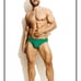Charlie by Matthew zink men’s swimwear lifeguard brief speedos small - Jade