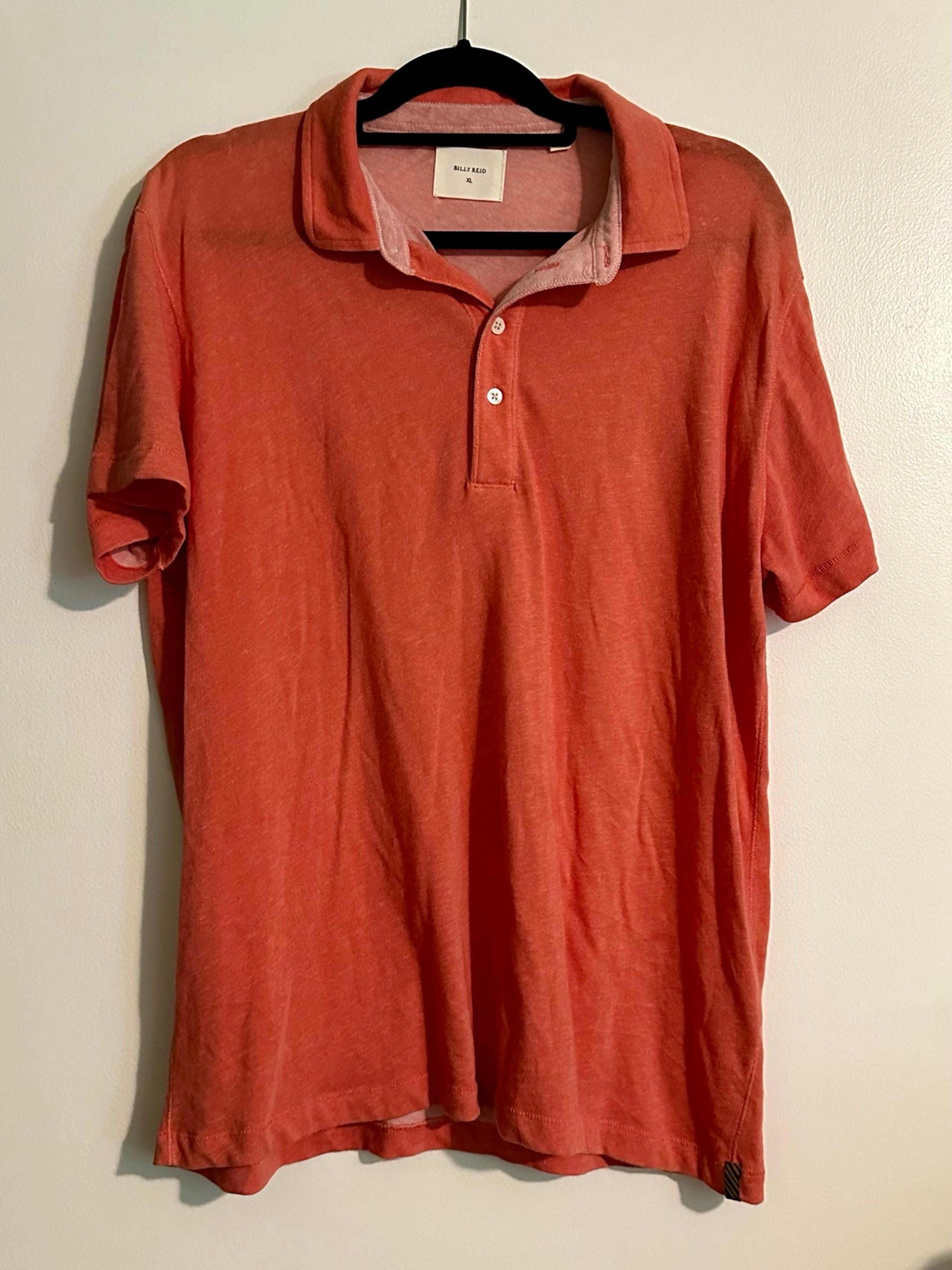 Men’s Billy Reid 100% Cotton Polo