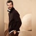 NWT! Banana Republic Burnt Umber Double-Knit Sweater Jacket - Medium Tall