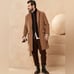 NWT! Banana Republic Burnt Umber Double-Knit Sweater Jacket - Medium Tall