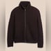 NWT! Banana Republic Burnt Umber Double-Knit Sweater Jacket - Medium Tall