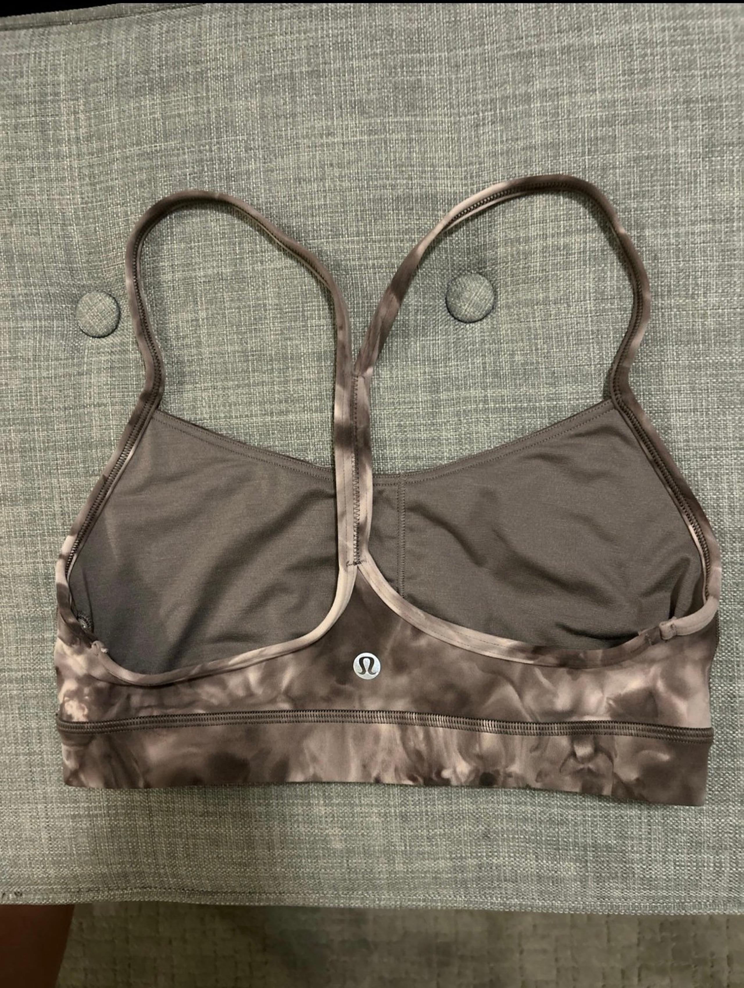lulu sports bra size 6