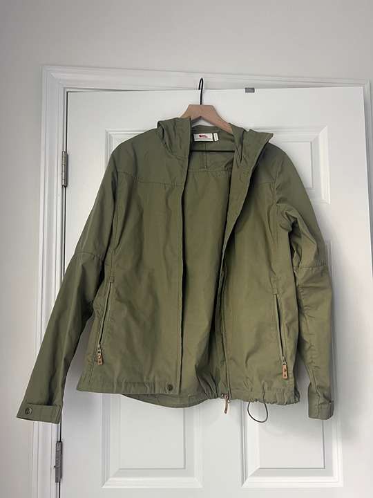 USED Fjallraven Stina Women's G-1000 Jacket Green -XL