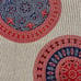 Vintage Hand Loomed Coverlet Bedspread 84x92 Fringe