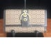 Coach wallet, tan and brown in color, gold tone hardware good condition. Measure